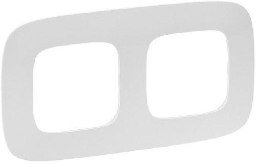 Рамка универсальная Legrand Valena Allure 2-м. белый картинка